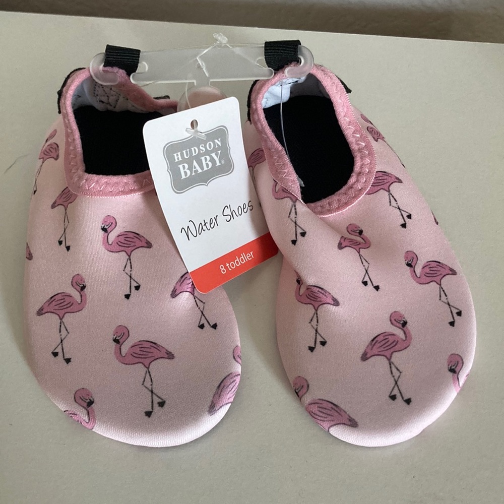 Hudson Baby Flamingo Water Shoes Size 8
